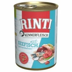 RINTI ínyenceknek Gazdaságos Csomag 24 X 400 G -Olcsó Zooplus bolt 111298 pla bilder rinti kennerfleisch seefisch 400g hs 01 6