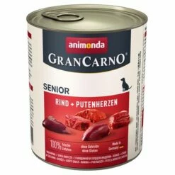 Animonda GranCarno Original Senior 24 X 800 G -Olcsó Zooplus bolt 114510 pla animonda grancarno original senior rind 6x800g hs 01 3 1