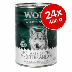 Wolf Of Wilderness "Taste Of" Gazdaságos Csomag 24 X 400 G
