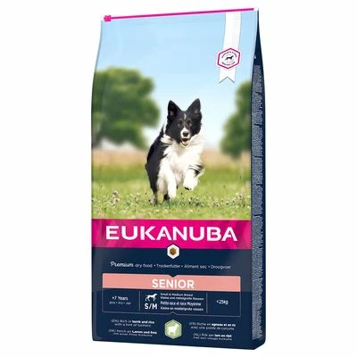 Eukanuba Senior Small & Medium Breed Bárány & Rizs 3 Eukanuba Senior Small & Medium Breed Bárány & Rizs