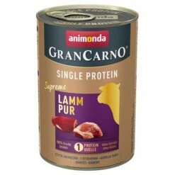 Animonda GranCarno Adult Single Protein Supreme 24 X 400 G 7 Animonda GranCarno Adult Single Protein Supreme 24 X 400 G -Olcsó Zooplus bolt 130708 pla animonda grancarno adult singleprotein supreme lammpur 400g hs 01 5 1