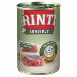 RINTI Sensible Gazdaságos Csomag 24 X 400 G -Olcsó Zooplus bolt 173103 pla finnern rinti sensible putekichererbsen 400g hs 01 0
