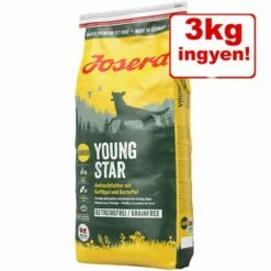 12 + 3 Ingyen! 15 Kg Josera YoungStar / Kids
