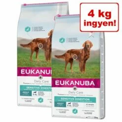 4 Kg Ingyen! 2 X 12 Kg Eukanuba Daily Care / Monoprotein