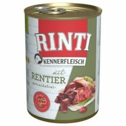 RINTI ínyenceknek Gazdaságos Csomag 24 X 400 G -Olcsó Zooplus bolt 1 111296 pla bilder rinti kennerfleisch rentier 400g hs 01 3