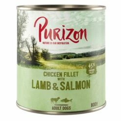 24 X 800 G Purizon Adult Vagy Organic Rendkívüli árengedménnyel! 21 24 X 800 G Purizon Adult Vagy Organic Rendkívüli árengedménnyel! -Olcsó Zooplus bolt 208998 pla purizon lamm 800g 0 1