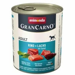 Animonda GranCarno Original Adult 24 X 800 G -Olcsó Zooplus bolt 27992 pla animonda grancarno rindlachsuspinat 800g 9