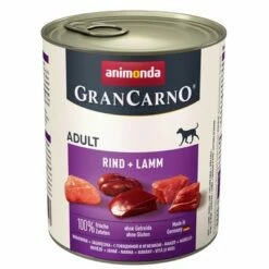 Animonda GranCarno Original Adult 24 X 800 G -Olcsó Zooplus bolt 31086 pla animonda grancarno rindulamm 800g 5