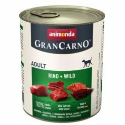 Animonda GranCarno Original Adult 24 X 800 G -Olcsó Zooplus bolt 31087 pla animonda grancarno rinduwild 800g 3