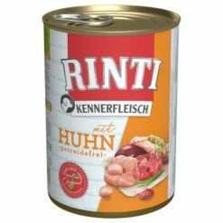 RINTI ínyenceknek Gazdaságos Csomag 24 X 400 G -Olcsó Zooplus bolt 3133 pla bilder rinti kennerfleisch huhn 400g hs 01 2
