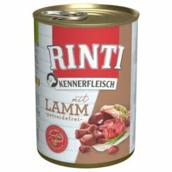 RINTI ínyenceknek Gazdaságos Csomag 24 X 400 G -Olcsó Zooplus bolt 3136 pla bilder rinti kennerfleisch lamm 400g hs 01 5