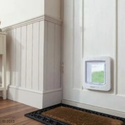 SureFlap Mikrochipes Ajtó Háziállatoknak -Olcsó Zooplus bolt 326327 sureflap mikrochip haustierklappe eingebaut 05 2013 8