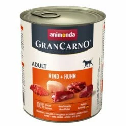 Animonda GranCarno Original Adult 24 X 800 G -Olcsó Zooplus bolt 33151 pla animonda grancarno rinduhuhn 800g 4