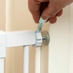 TIAKI Fehér Kutyarács 7 Cm-es Hosszabbítással 20% árengedménnyel! -Olcsó Zooplus bolt 334597 tiaki dog gate white fg 8209 4