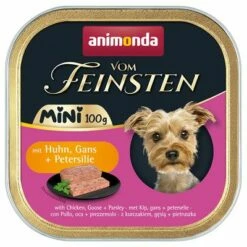 Animonda Vom Feinsten Adult Mini Gazdaságos Csomag 64 X 100 G 9 Animonda Vom Feinsten Adult Mini Gazdaságos Csomag 64 X 100 G -Olcsó Zooplus bolt 401597 pla vom feinsten adult mini huhn gans petersilie 100g hs 01 8 1