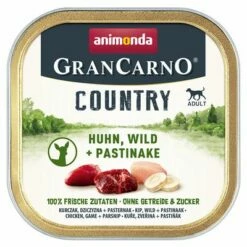 Animonda GranCarno Adult Country Gazdaságos Csomag 44 X 150 G -Olcsó Zooplus bolt 408497 pla grancarno country huhn wild pastinake 150g hs 01 7 1
