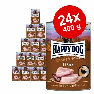 Happy Dog Sensible Pure Gazdaságos Csomag 24 X 400 G 3 Happy Dog Sensible Pure Gazdaságos Csomag 24 X 400 G