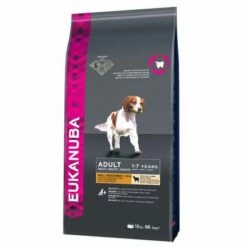 Eukanuba Adult Small / Medium Breed Bárány & Rizs 10 Eukanuba Adult Small / Medium Breed Bárány & Rizs -Olcsó Zooplus bolt 61385 pla eukanuba lambrice 12kg 3