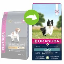 Eukanuba Adult Small / Medium Breed Bárány & Rizs 8 Eukanuba Adult Small / Medium Breed Bárány & Rizs -Olcsó Zooplus bolt 61385 vorhernacher eukanuba adult small medium 2 3