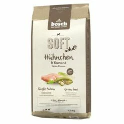 Bosch Soft Csirke & Banán -Olcsó Zooplus bolt 66837 pla hpc softadult huhnbanane 12 5kg 7