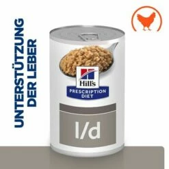 Hill's Prescription Diet L/d Liver Care Kutyatáp -Olcsó Zooplus bolt 75106 hills prescriptiondiet ld livercare nassfutter hunde hs 03 6