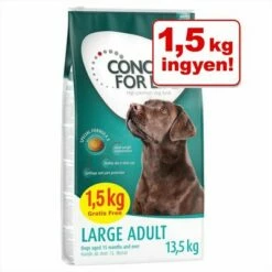 12 + 1,5 Kg Ingyen! 13,5 Kg Concept For Life Kutyatáp Túltöltött Zsák
