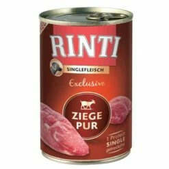 RINTI Singlefleisch Exclusive 6 X 400 G -Olcsó Zooplus bolt 85223 pla rinti singlefleisch exclusive ziege 400g 0 1