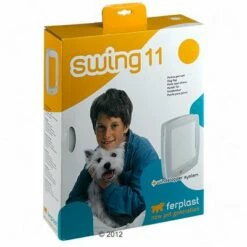 Ferplast Swing 11 Csapóajtó Macskáknak & Kutyáknak -Olcsó Zooplus bolt 9744 ferplast hundeundkatzenklappe swing11 verpackung 09 2012 9