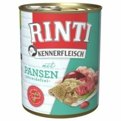 RINTI ínyenceknek 6 X 800 G 20 RINTI ínyenceknek 6 X 800 G -Olcsó Zooplus bolt 98719 pla bilder rinti kennerfleisch pansen 800g hs 01 5
