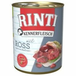 RINTI ínyenceknek Gazdaságos Csomag 24 X 800 G -Olcsó Zooplus bolt 98727 pla bilder rinti kennerfleisch ross 800g hs 01 5