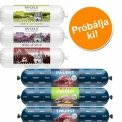Rocco & Wolf Of Wilderness Wurst Kutyaszalámi Próbacsomag