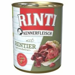 RINTI ínyenceknek 6 X 800 G 28 RINTI ínyenceknek 6 X 800 G -Olcsó Zooplus bolt 98831 pla bilder rinti kennerfleisch rentier 800g hs 01 6