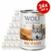 Wolf Of Wilderness "Free-Range Meat" Gazdaságos Csomag 24 X 400 G