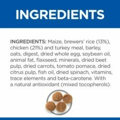 Hill's Science Plan Mature Adult 7+ Youthful Vitality Medium Csirke -Olcsó Zooplus bolt dog senior vitality chicken medium ingredients 6