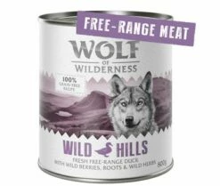 Wolf Of Wilderness "Free-Range Meat" 6 X 800 G