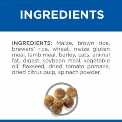 Hill's Science Plan Adult 1-6 Small & Mini Bárány & Rizs -Olcsó Zooplus bolt ingredients s m adult dog food dry lamb rice uk 7