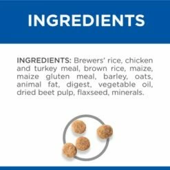 Hill's Science Plan Adult 1+ Sensitive Stomach & Skin Small & Mini Csirke -Olcsó Zooplus bolt ingredients sensitive stomach skin s m adult dog food dry uk 5