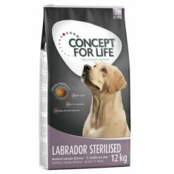 10 + 2 Ingyen! 12 Kg Concept For Life -Olcsó Zooplus bolt pla 163399 cfl dog sterilised labrador 12kg 2