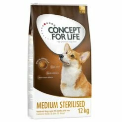 10 + 2 Ingyen! 12 Kg Concept For Life -Olcsó Zooplus bolt pla 163498 cfl dog sterilised medium 12kg 1