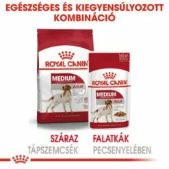 Royal Canin Medium Adult Szószban -Olcsó Zooplus bolt rc shn wet mediumadult cv eretailkit 4 hu hu 4