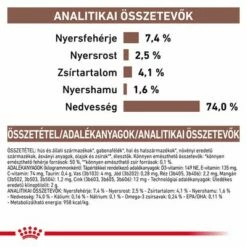Royal Canin Veterinary Canine Gastrointestinal High Fibre Mousse -Olcsó Zooplus bolt rc vhn gastrointestinalhighfibredogwet fibervmddogloafcanb2 400g cv 5 hu hu pdf 9