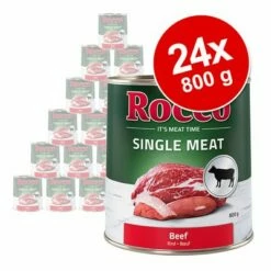 Rocco Single Meat Gazdaságos Csomag 24 X 800 G