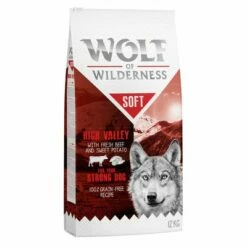 Wolf Of Wilderness "Soft & Strong" Gazdaságos Csomag 2 X 12 Kg -Olcsó Zooplus bolt rz zw zop 17 0375 wow softstrong highvalley 12kg ru 1000x1000 5