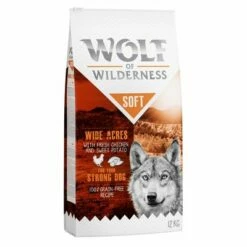 Wolf Of Wilderness "Soft & Strong" Gazdaságos Csomag 2 X 12 Kg -Olcsó Zooplus bolt rz zw zop 17 0375 wow softstrong wideacres 12kg ru 1000x1000 2