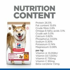 Hill's Science Plan Adult 1-6 No Grain Medium Csirke 17 Hill's Science Plan Adult 1-6 No Grain Medium Csirke -Olcsó Zooplus bolt sp no grain dog adult medium chicken nutrition content 3