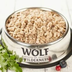 Wolf Of Wilderness MINI Adult Tálcás Gazdaságos Csomag 24 X 150 G -Olcsó Zooplus bolt wolf o 2 7