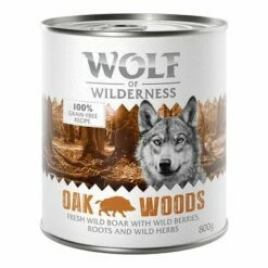 Wolf Of Wilderness Adult Gazdaságos Csomag 24 X 800 G -Olcsó Zooplus bolt wow classic oakwoods boar front 800g 1000x1000 5