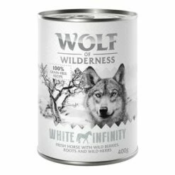 Wolf Of Wilderness Adult Gazdaságos Csomag 24 X 400 G -Olcsó Zooplus bolt wow classic whiteinfinity horse front 400g 1000x1000 7
