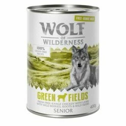 Wolf Of Wilderness "Free-Range Meat" Senior 6 X 400 G 13 Wolf Of Wilderness "Free-Range Meat" Senior 6 X 400 G -Olcsó Zooplus bolt wow freerange senior greenfields 400g 1000x1000 2 0