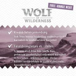 Wolf Of Wilderness "Free-Range Meat" Junior Gazdaságos Csomag 24 X 400 G 18 Wolf Of Wilderness "Free-Range Meat" Junior Gazdaságos Csomag 24 X 400 G -Olcsó Zooplus bolt wow freerange wet board junior wildhills hu 0